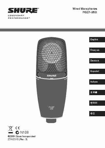 Shure Microphone PG27-USB-page_pdf